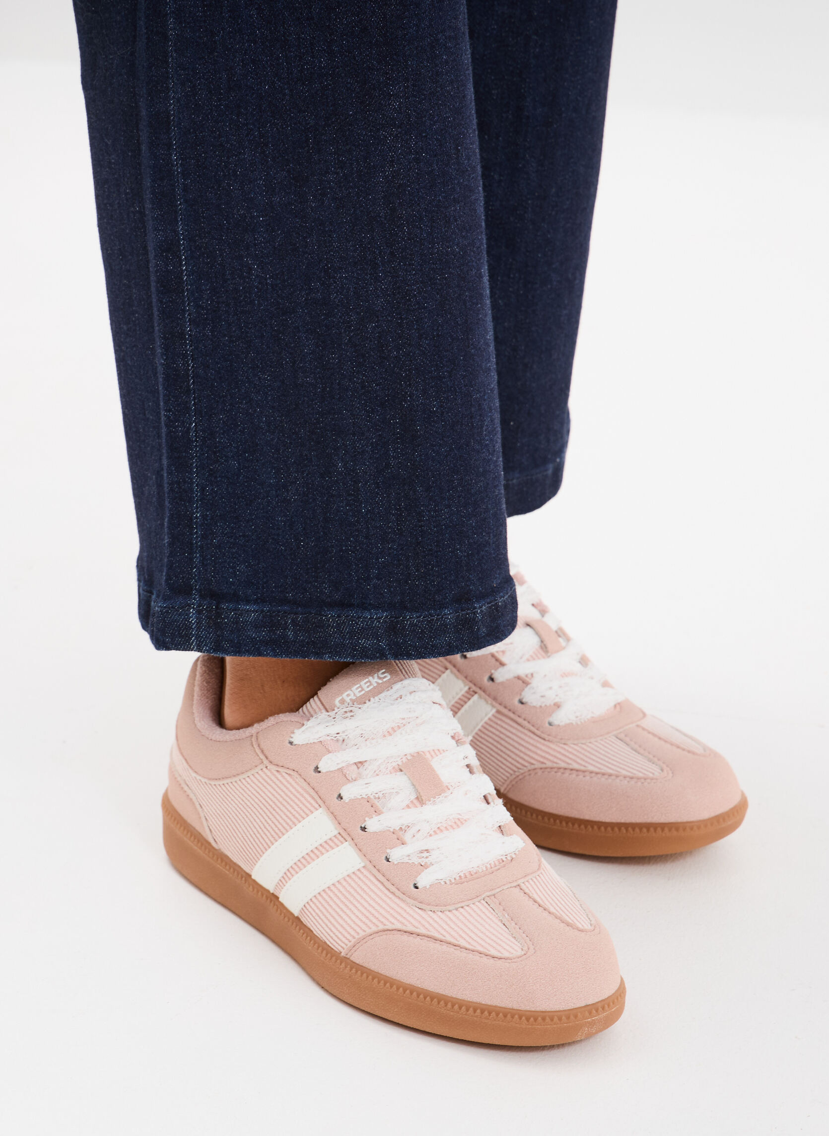 Baskets basses TESMANA_S_F_TB_0_252 femme rose CREEKS Baskets basses TESMANA_S_F_TB_0_252 femme rose Rose