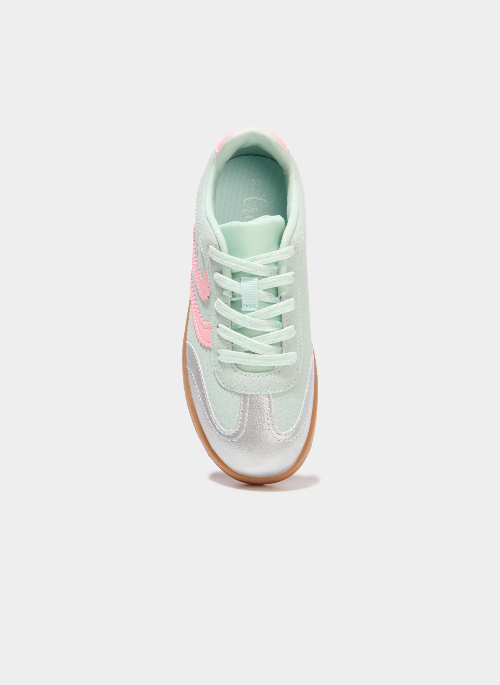 Baskets basses TPISTACHE_S_PF_TB_261 fille vert CREEKS Baskets basses TPISTACHE_S_PF_TB_261 fille vert Vert