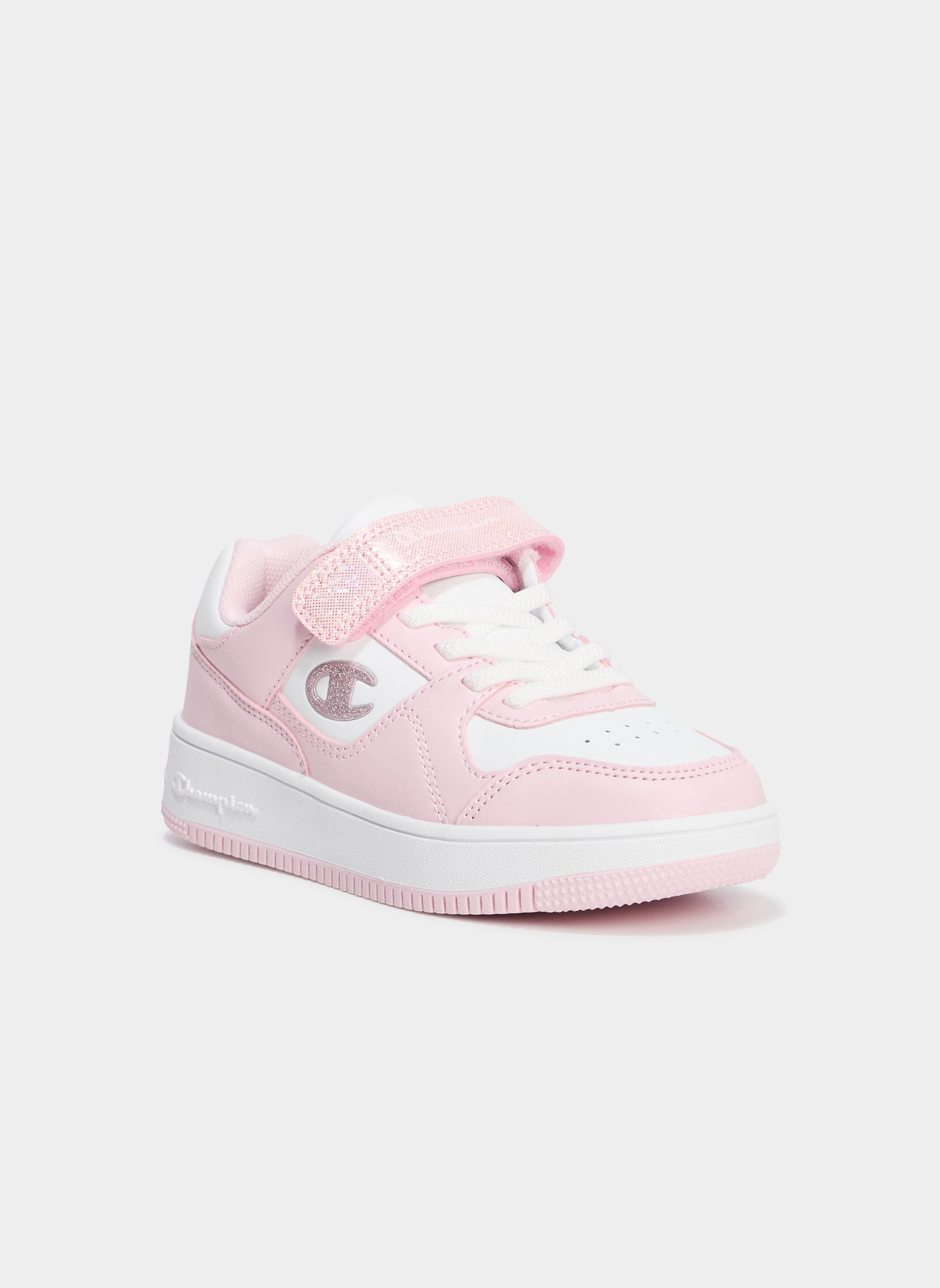 Baskets basses RD18_LOW_S_PF_TB_251 fille rose Champion Baskets basses RD18_LOW_S_PF_TB_251 fille rose Rose pastel