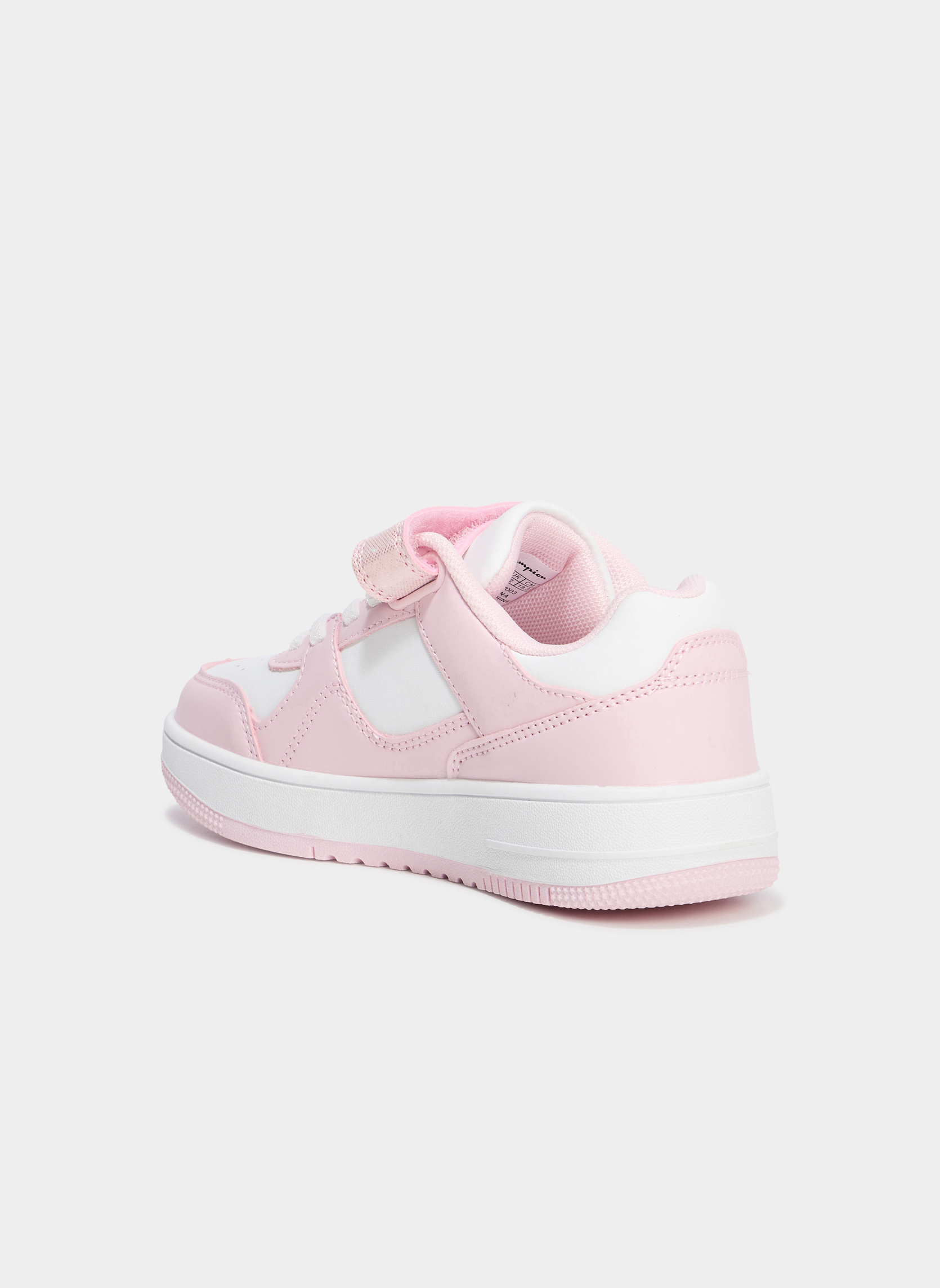 Baskets basses RD18_LOW_S_PF_TB_251 fille rose Champion Baskets basses RD18_LOW_S_PF_TB_251 fille rose Rose pastel