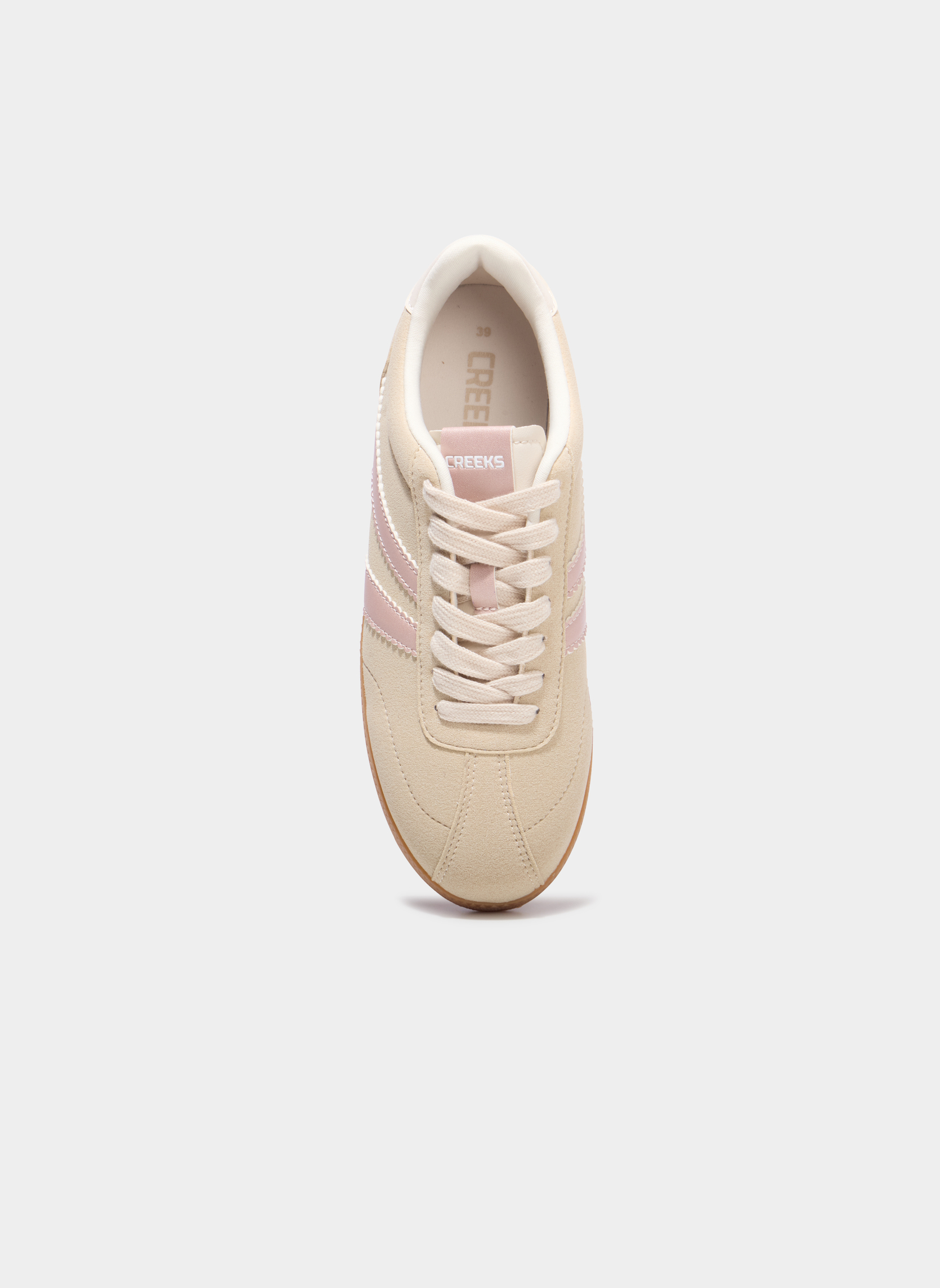 Baskets basses TEBA_S_F_TB_0_261 femme beige CREEKS Baskets basses TEBA_S_F_TB_0_261 femme beige Beige
