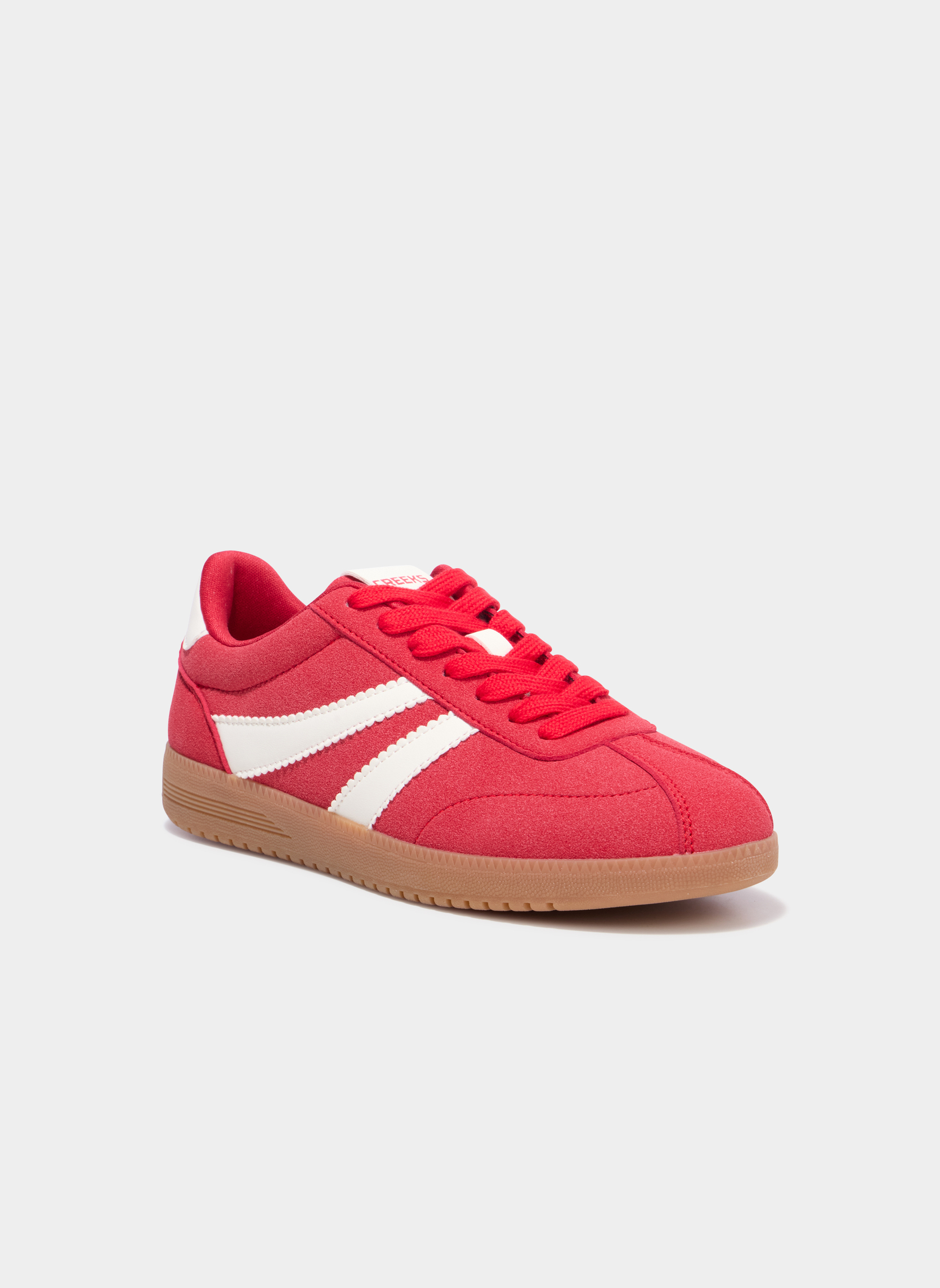 Baskets basses TEBA_S_F_TB_0_261 femme rouge CREEKS Baskets basses TEBA_S_F_TB_0_261 femme rouge Rouge