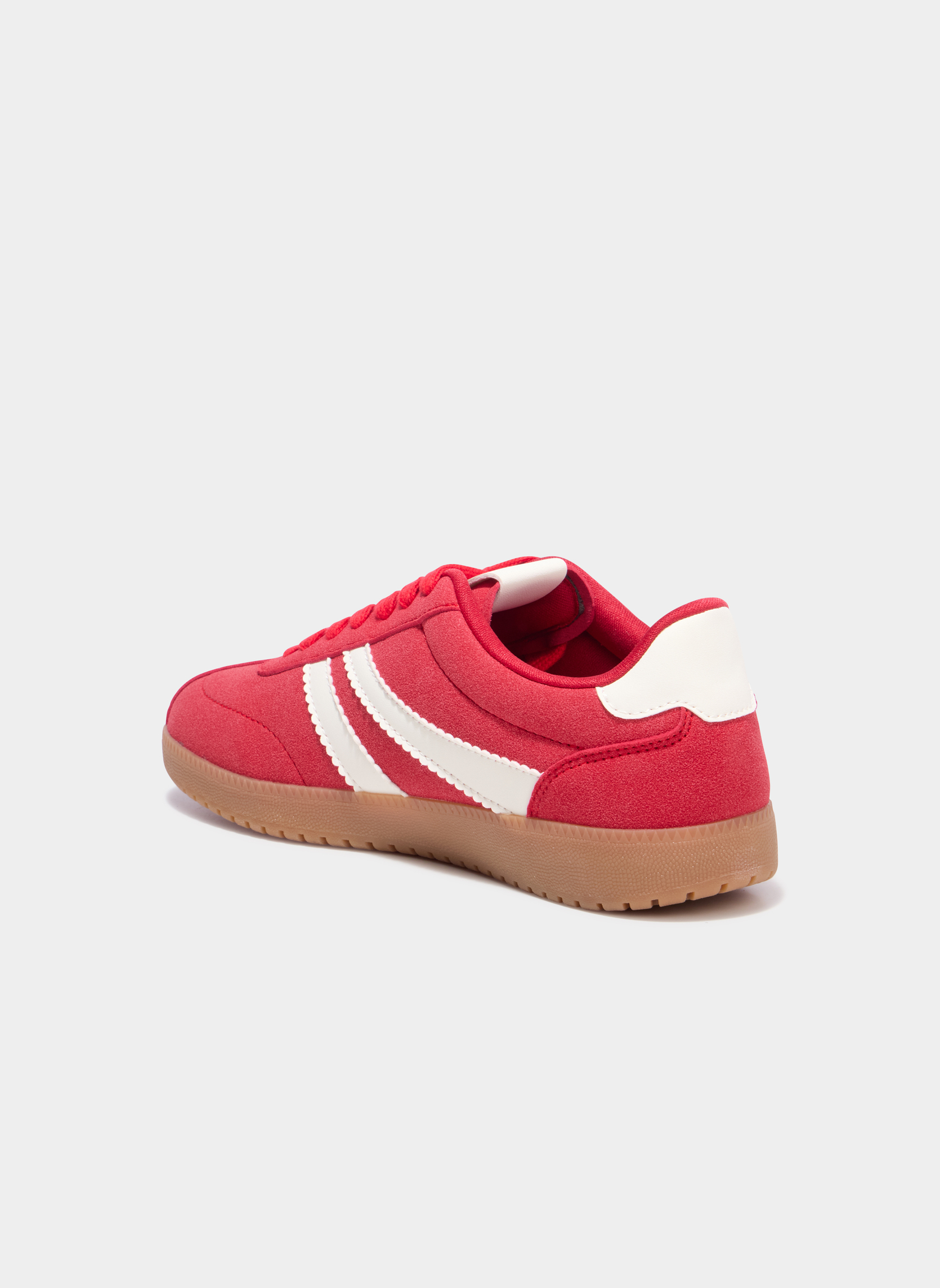 Baskets basses TEBA_S_F_TB_0_261 femme rouge CREEKS Baskets basses TEBA_S_F_TB_0_261 femme rouge Rouge
