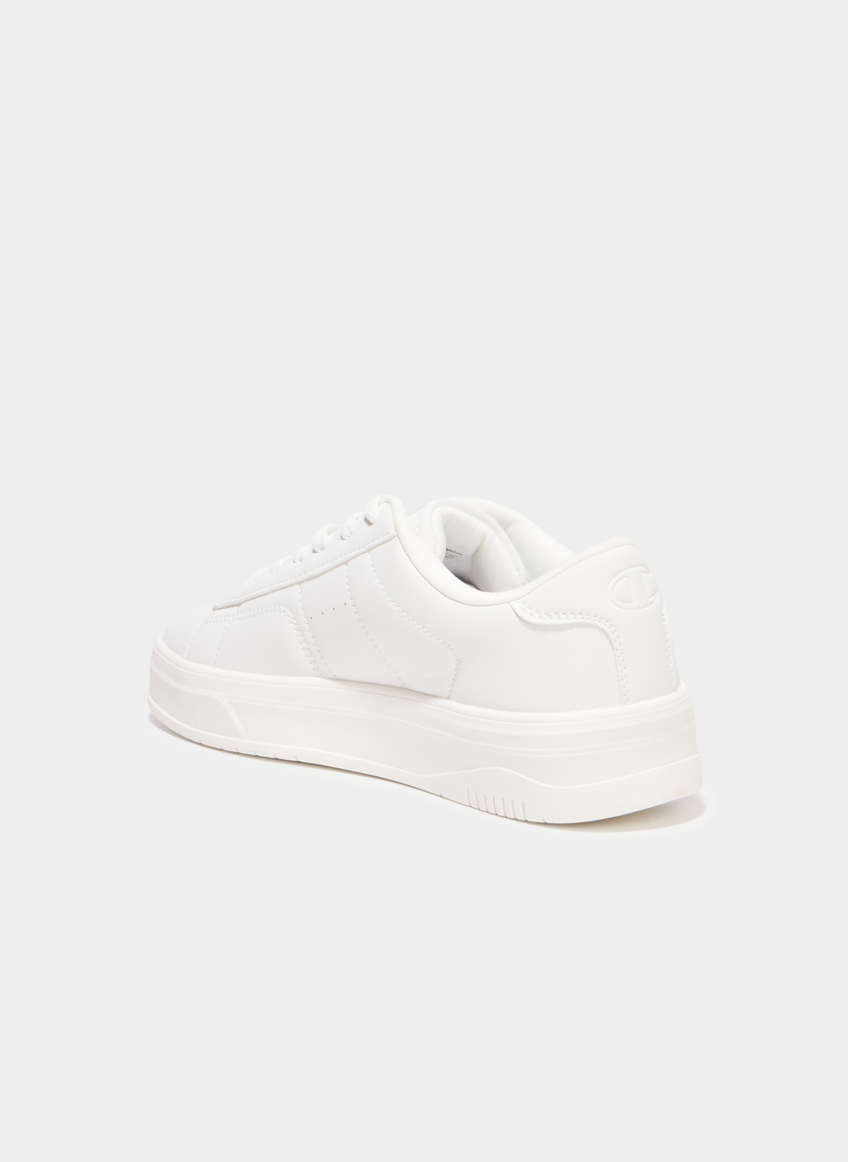Baskets basses TL23_S_F_TB_261 femme blanc Champion Baskets basses TL23_S_F_TB_261 femme blanc Blanc