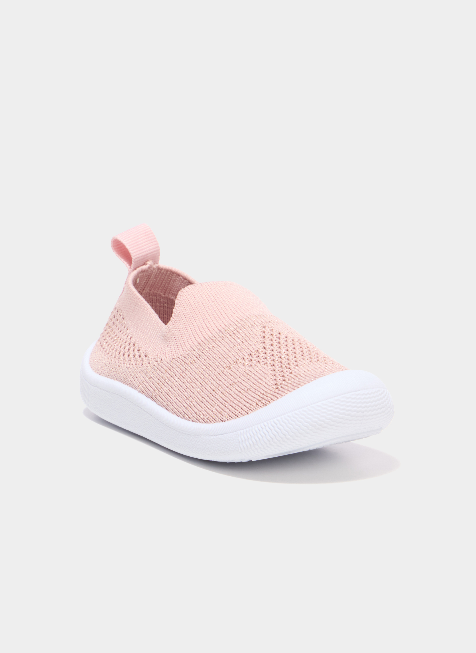 Baskets basses SGTEXT_S_BBF_TB_261 fille rose Pat et Ripaton Baskets basses SGTEXT_S_BBF_TB_261 fille rose Rose