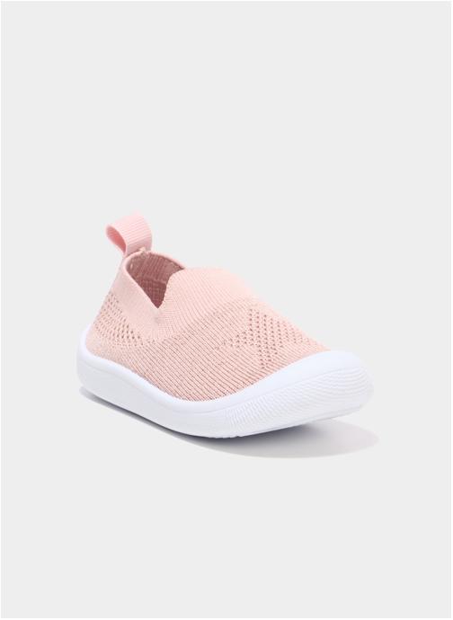Pat et Ripaton Baskets basses SGTEXT_S_BBF_TB_261 fille rose