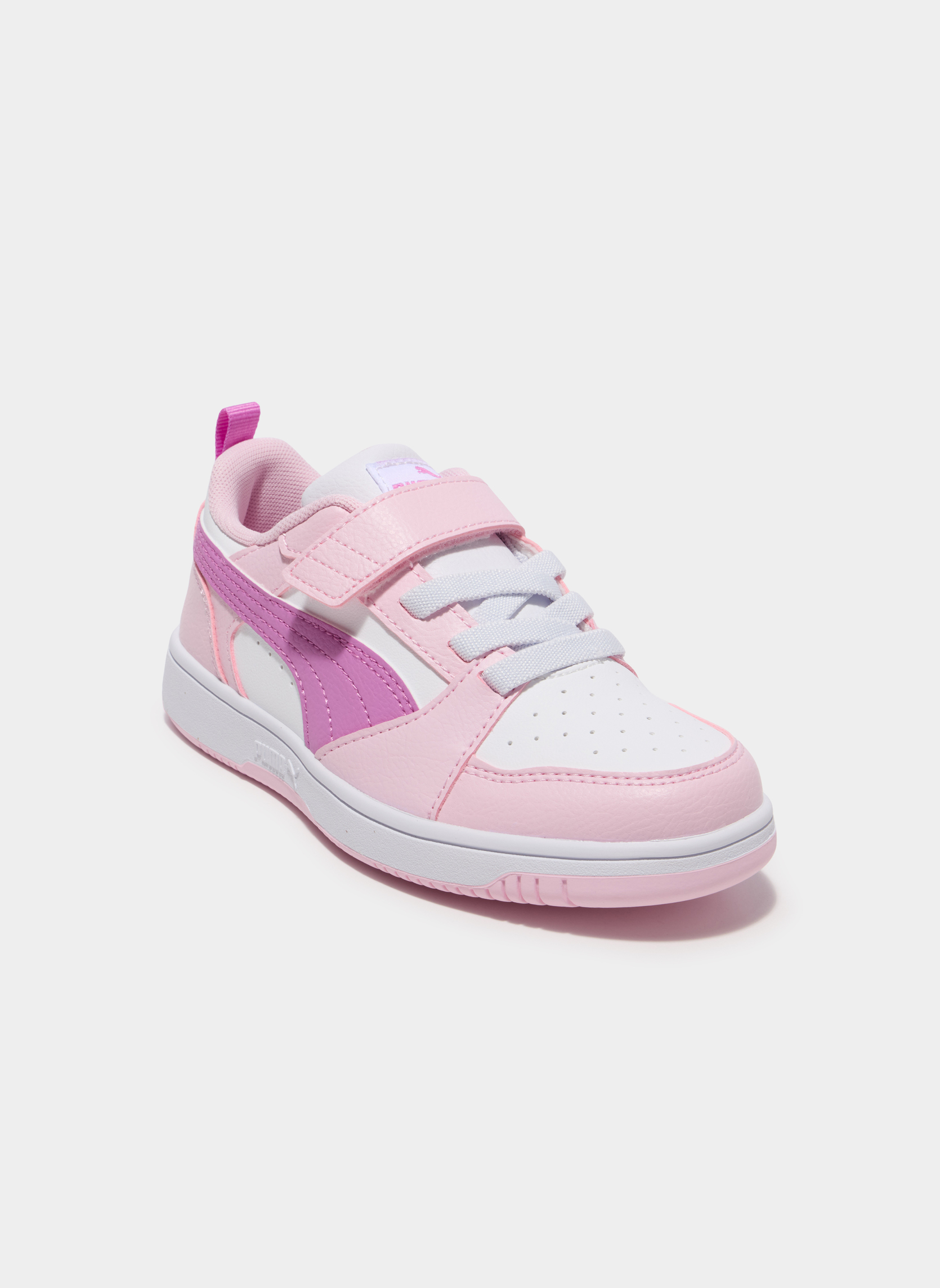 Baskets basses REBOUNDV6_S_PF_TB_0_241 fille rose Puma Baskets basses REBOUNDV6_S_PF_TB_0_241 fille rose Rose clair