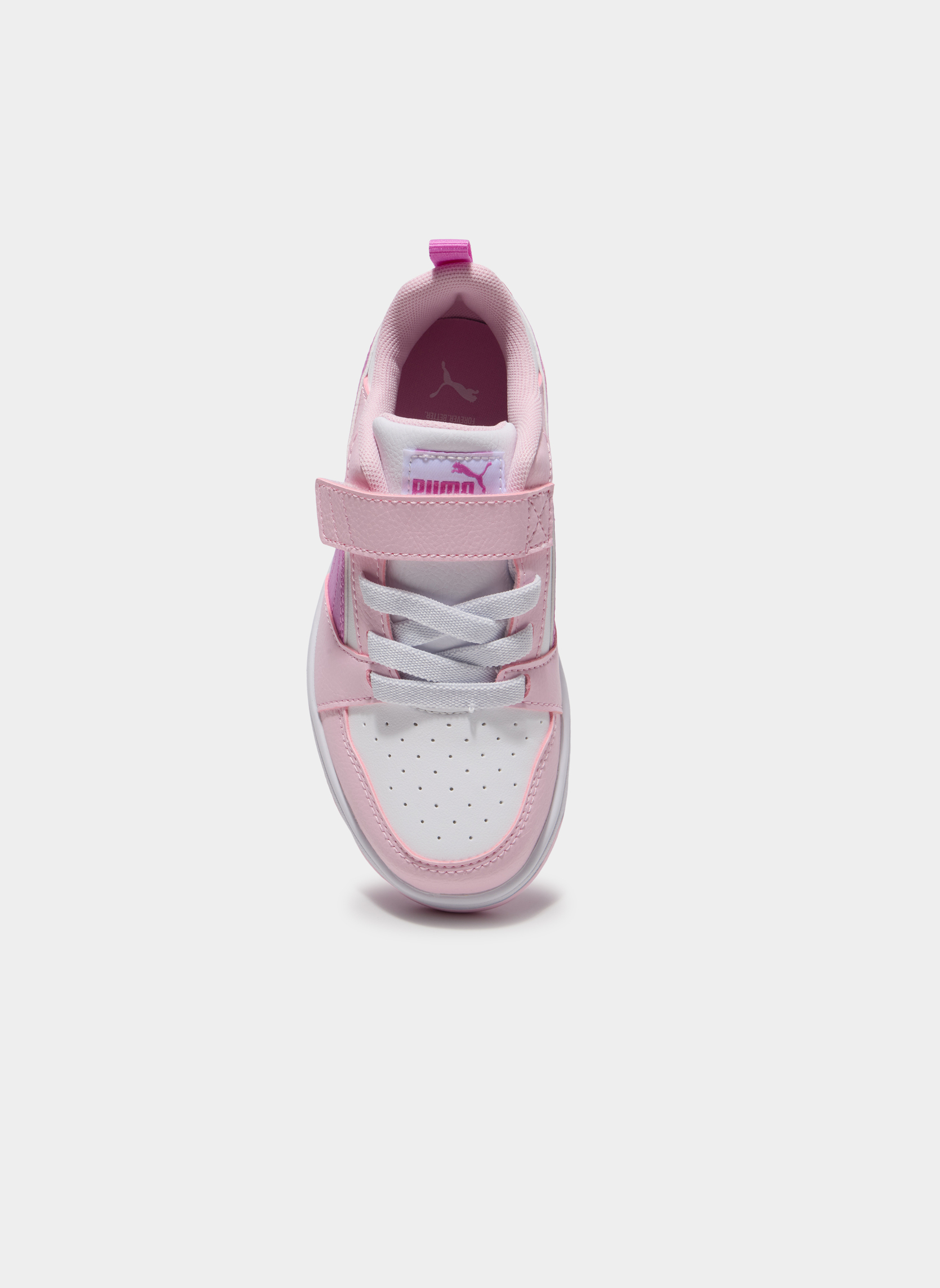 Baskets basses REBOUNDV6_S_PF_TB_0_241 fille rose Puma Baskets basses REBOUNDV6_S_PF_TB_0_241 fille rose Rose clair
