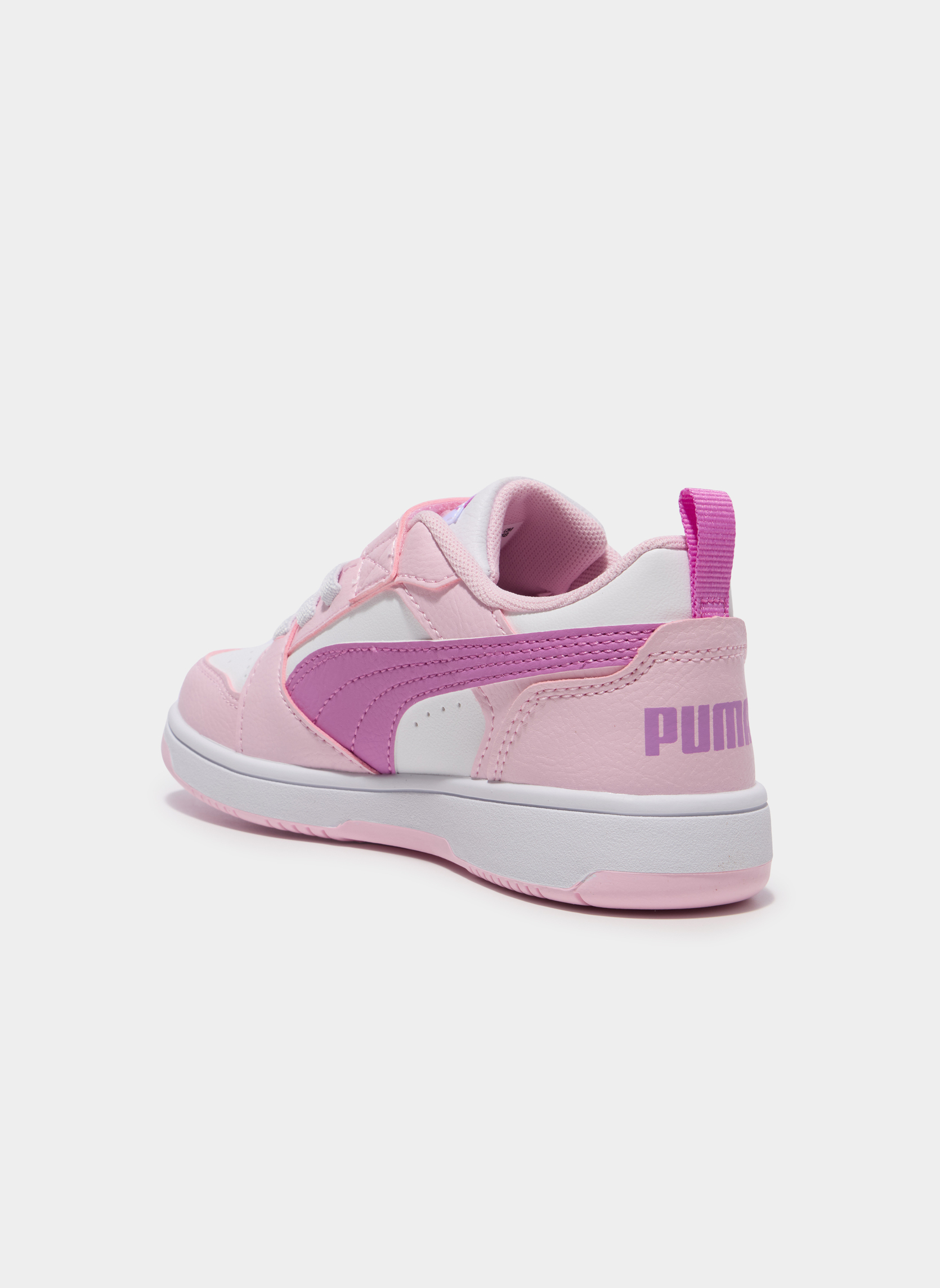 Baskets basses REBOUNDV6_S_PF_TB_0_241 fille rose Puma Baskets basses REBOUNDV6_S_PF_TB_0_241 fille rose Rose clair