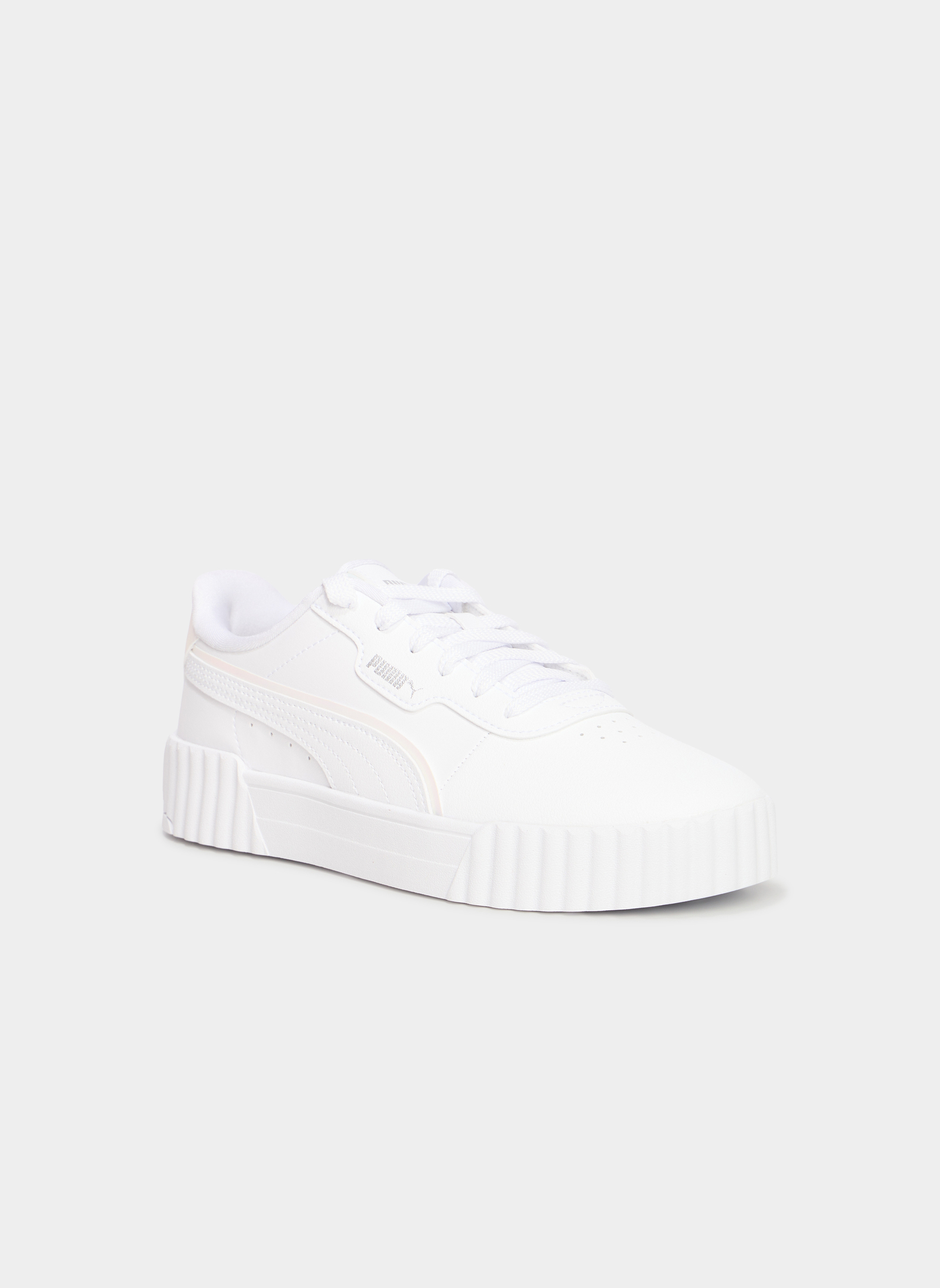 Baskets basses CARINA20HO_S_JF_TB_251 fille blanc Puma Baskets basses CARINA20HO_S_JF_TB_251 fille blanc Blanc