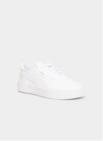 Baskets basses CARINA20HO_S_JF_TB_251 fille blanc Puma Baskets basses CARINA20HO_S_JF_TB_251 fille blanc Blanc
