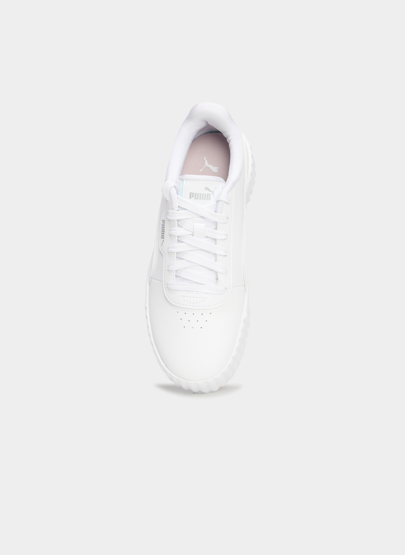 Baskets basses CARINA20HO_S_JF_TB_251 fille blanc Puma Baskets basses CARINA20HO_S_JF_TB_251 fille blanc Blanc