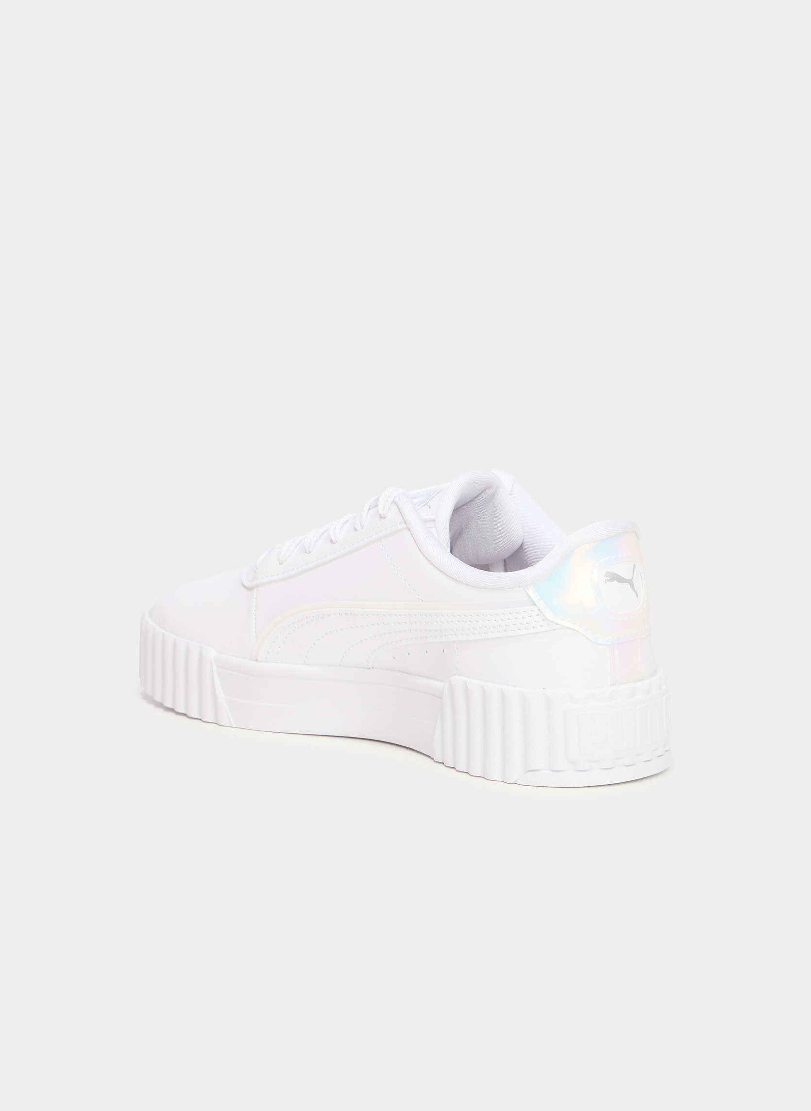 Baskets basses CARINA20HO_S_JF_TB_251 fille blanc Puma Baskets basses CARINA20HO_S_JF_TB_251 fille blanc Blanc