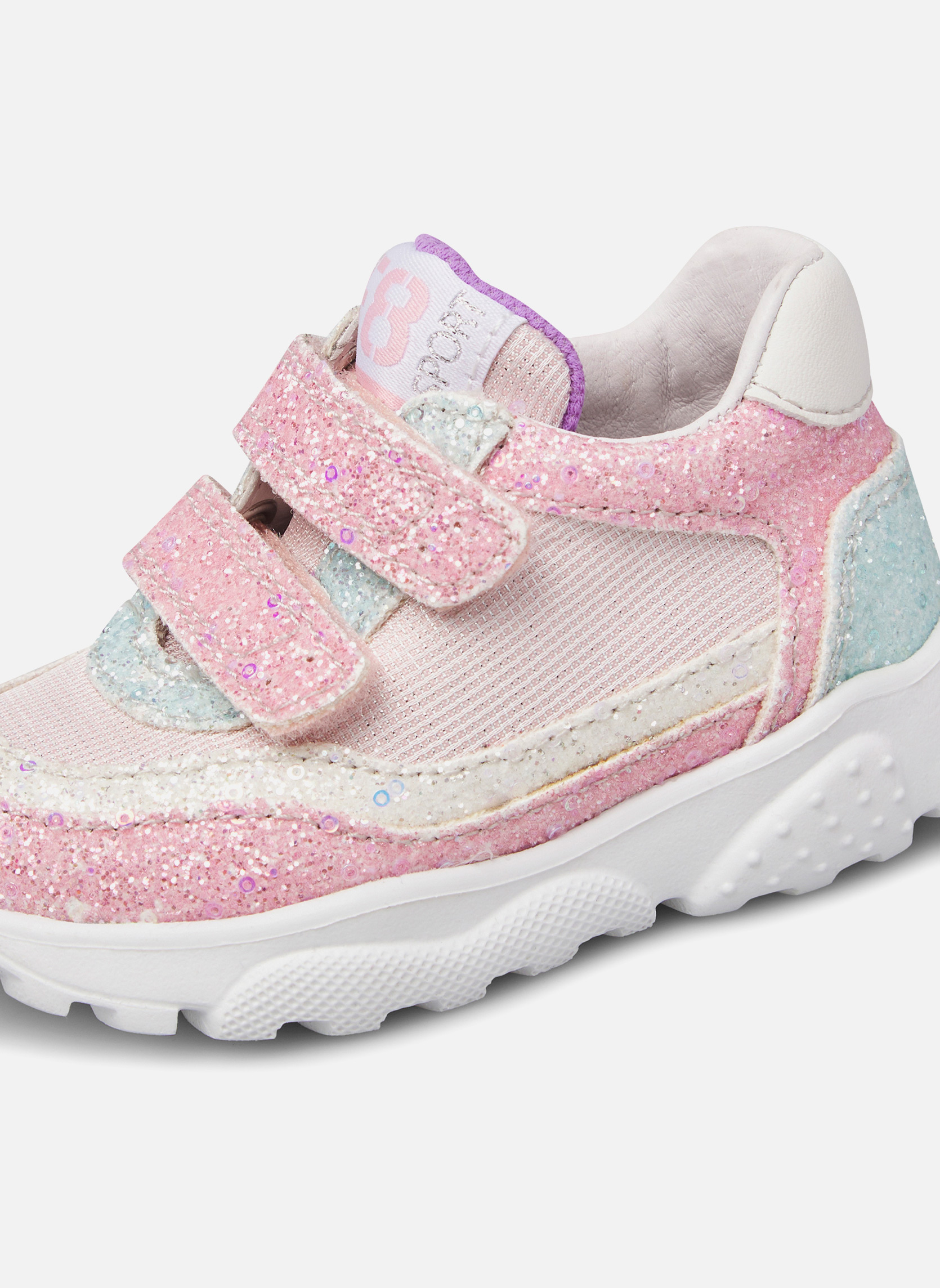 Baskets basses Sneakers AMANTEA 2 VL. Rose-Bleu ciel- fille rose Falcotto Baskets basses Sneakers AMANTEA 2 VL. Rose-Bleu ciel- fille rose Rose clair