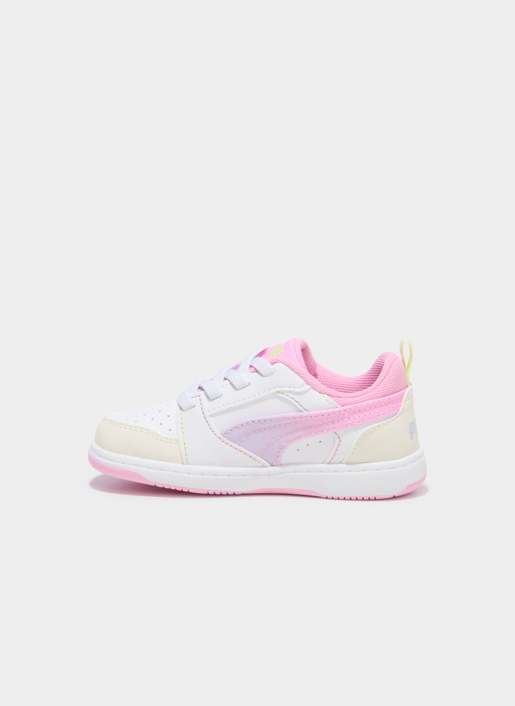 Baskets basses REBOUNDCOME_S_MF_TB_261 fille rose Puma Baskets basses REBOUNDCOME_S_MF_TB_261 fille rose Rose clair