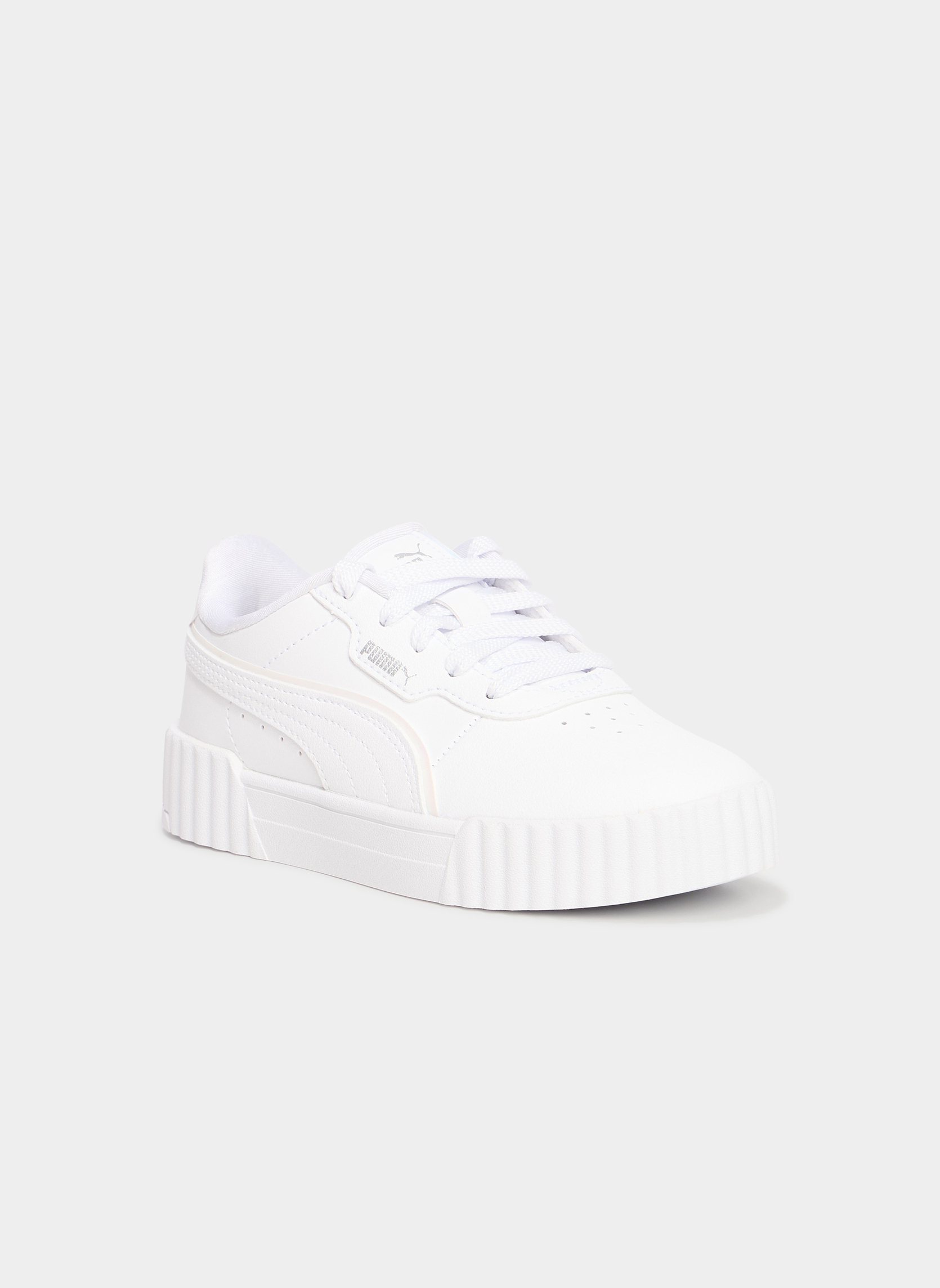 Baskets basses CARINA20HO_S_PF_TB_251 fille blanc Puma Baskets basses CARINA20HO_S_PF_TB_251 fille blanc Blanc