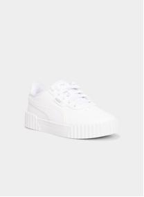 Baskets basses CARINA20HO_S_PF_TB_251 fille blanc Puma Baskets basses CARINA20HO_S_PF_TB_251 fille blanc Blanc