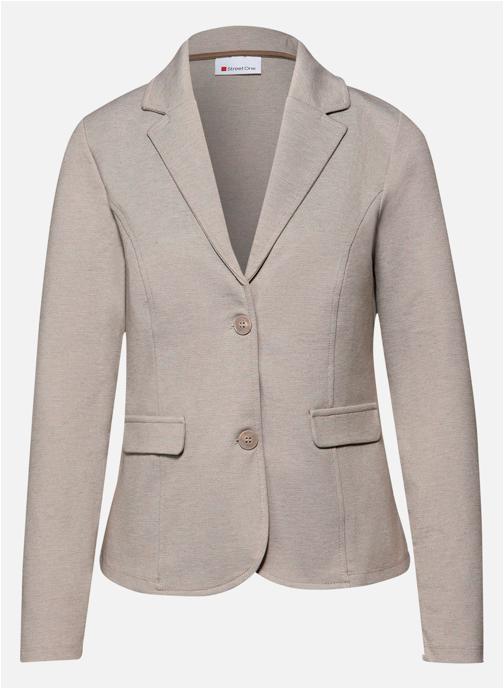 Street One Vestes de costume Blazer ajusté - 212949 femme marron