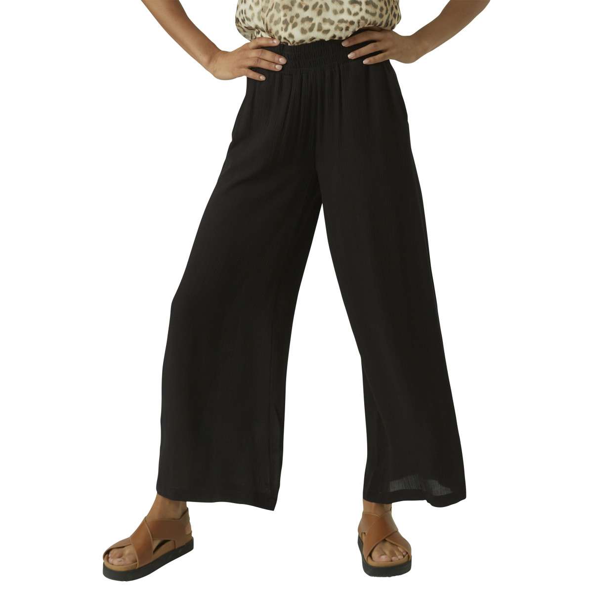 Pantalons droit Pantalon - 10282478 femme noir Vero Moda Pantalons droit Pantalon - 10282478 femme noir Noir