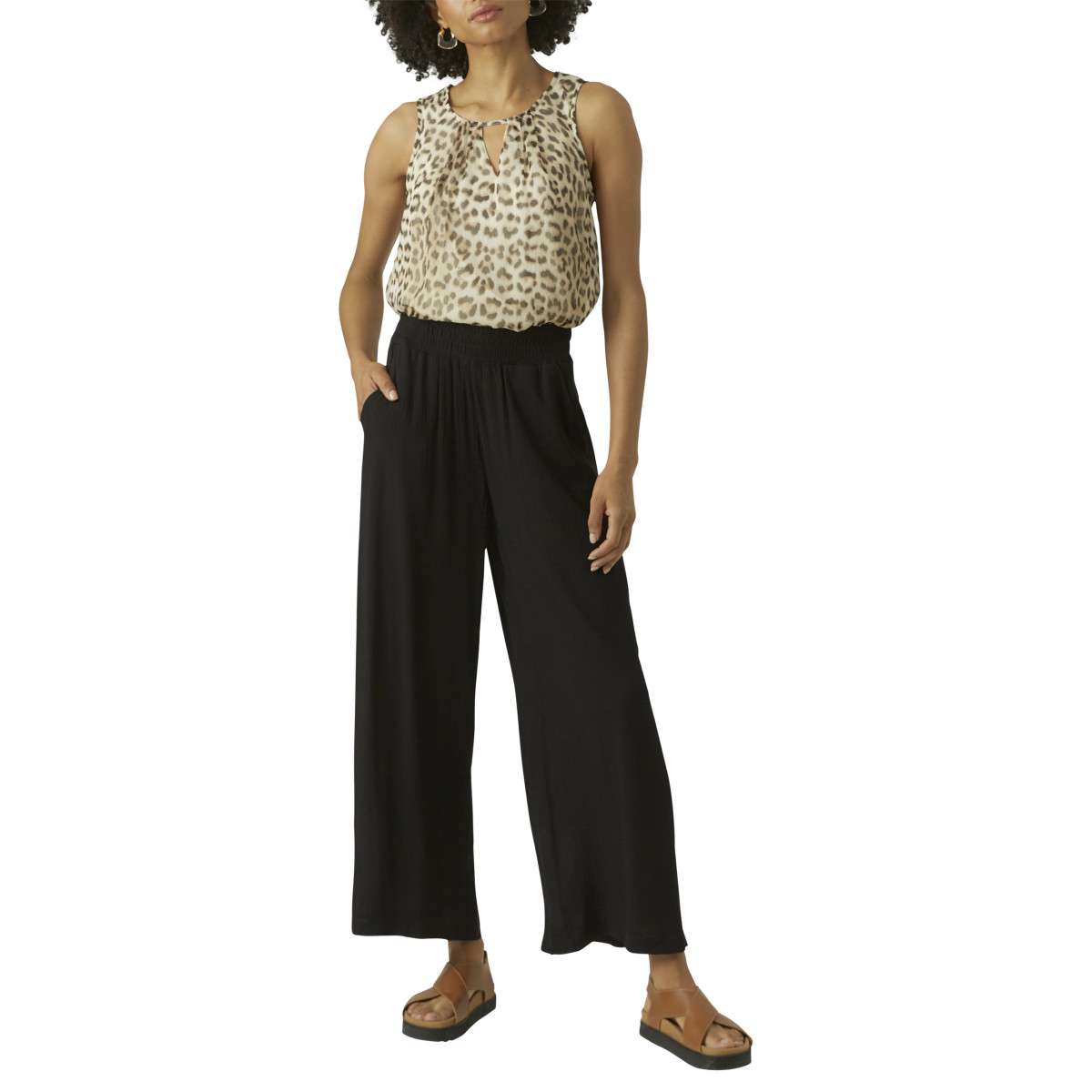 Pantalons droit Pantalon - 10282478 femme noir Vero Moda Pantalons droit Pantalon - 10282478 femme noir Noir