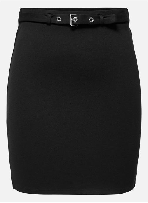 JDY Jupes mi-longues Jupe courte moulante - 15364536 femme noir