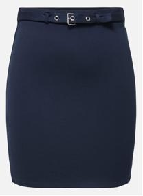 Jupes mi-longues Jupe courte moulante - 15364536 femme bleu JDY Jupes mi-longues Jupe courte moulante - 15364536 femme bleu Bleu
