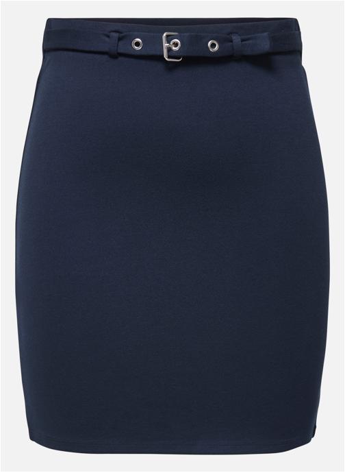 JDY Jupes mi-longues Jupe courte moulante - 15364536 femme bleu