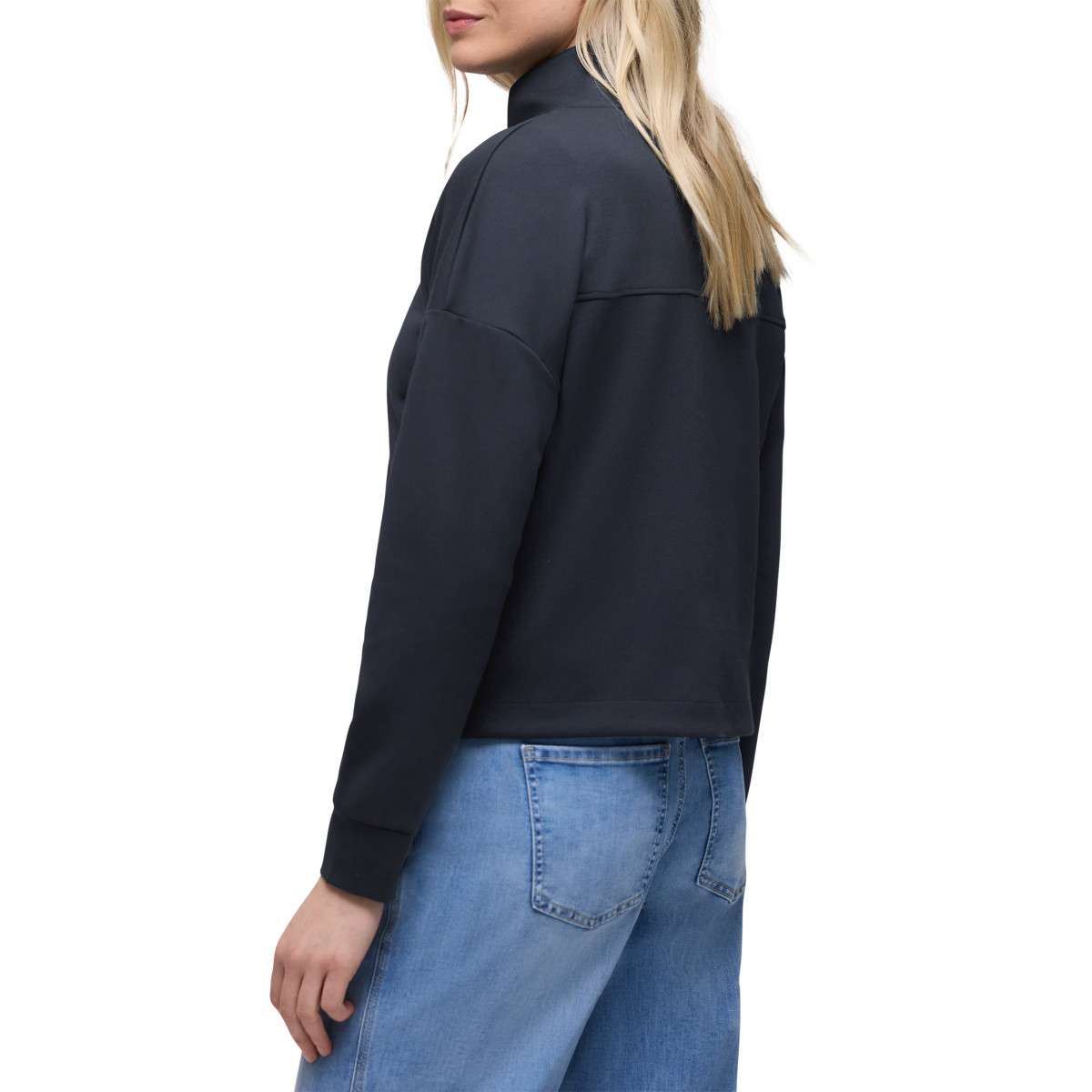 Gilets Gilet droit - 324787 femme bleu Street One Gilets Gilet droit - 324787 femme bleu Bleu