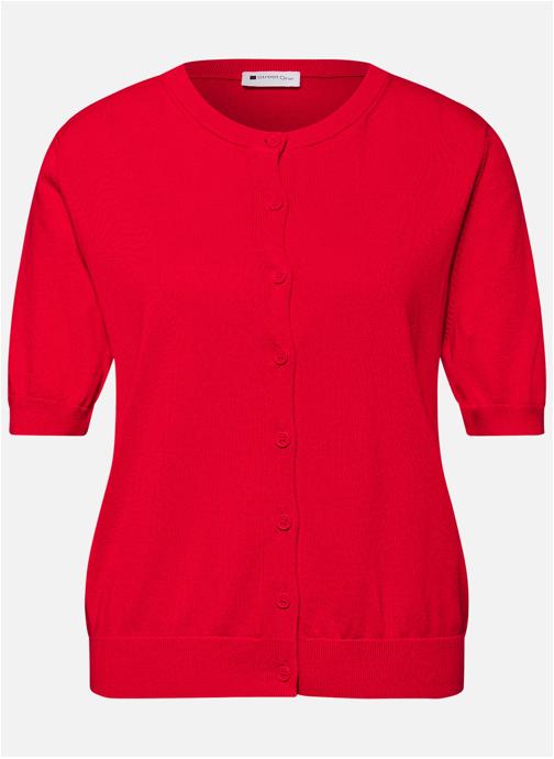 Street One Gilets Gilet droit - 254127 femme rouge