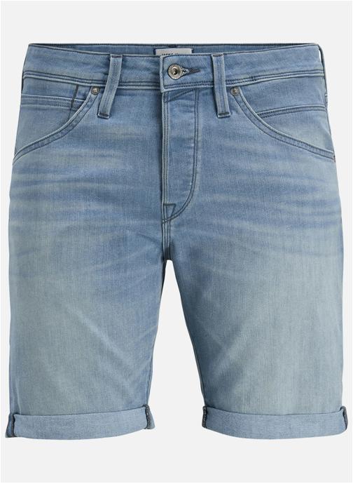 Jack & Jones Shorts Short droit - 12269608 homme bleu