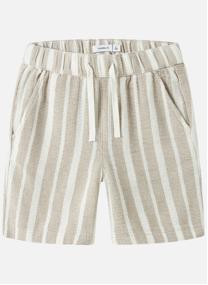 Shorts Short coton biologique à rayures droit - 13240151 garçon beige Name it Shorts Short coton biologique à rayures droit - 13240151 garçon beige Beige