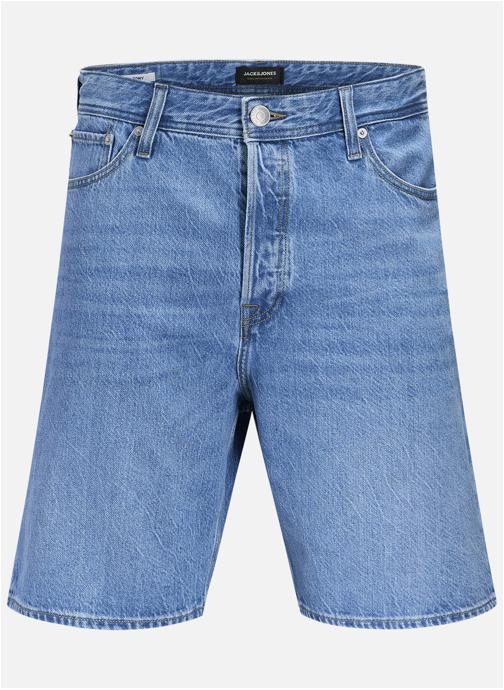 Jack & Jones Shorts Short coton taille intermédiaire droit - 12289725 homme bleu