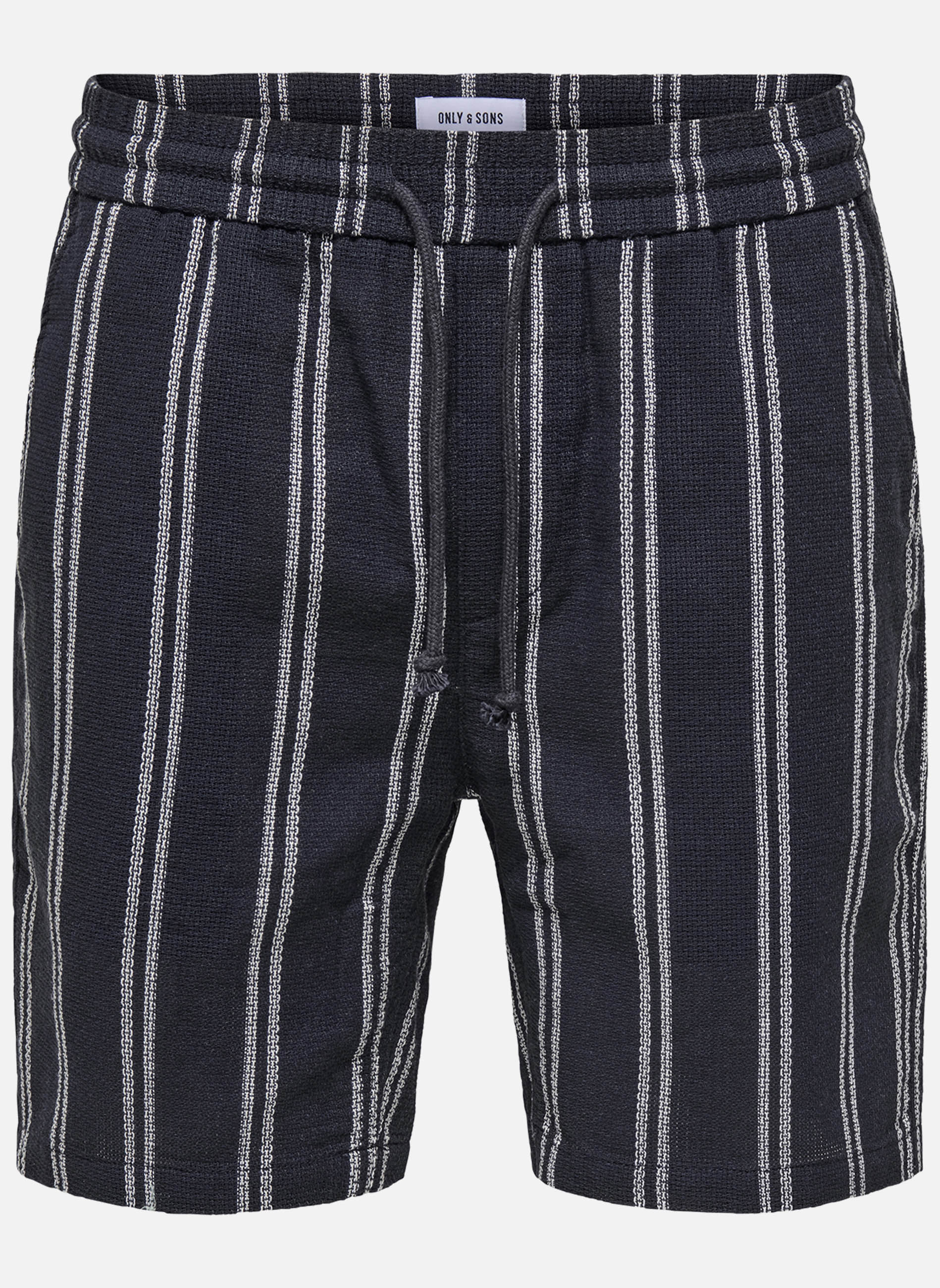 Shorts Short à rayures droit ONSTREV LIFE REG STRU STRIPE SHORTS NOOS - 22026950 homme bleu Only & Sons Shorts Short à rayures droit ONSTREV LIFE REG STRU STRIPE SHORTS NOOS - 22026950 homme bleu Bleu