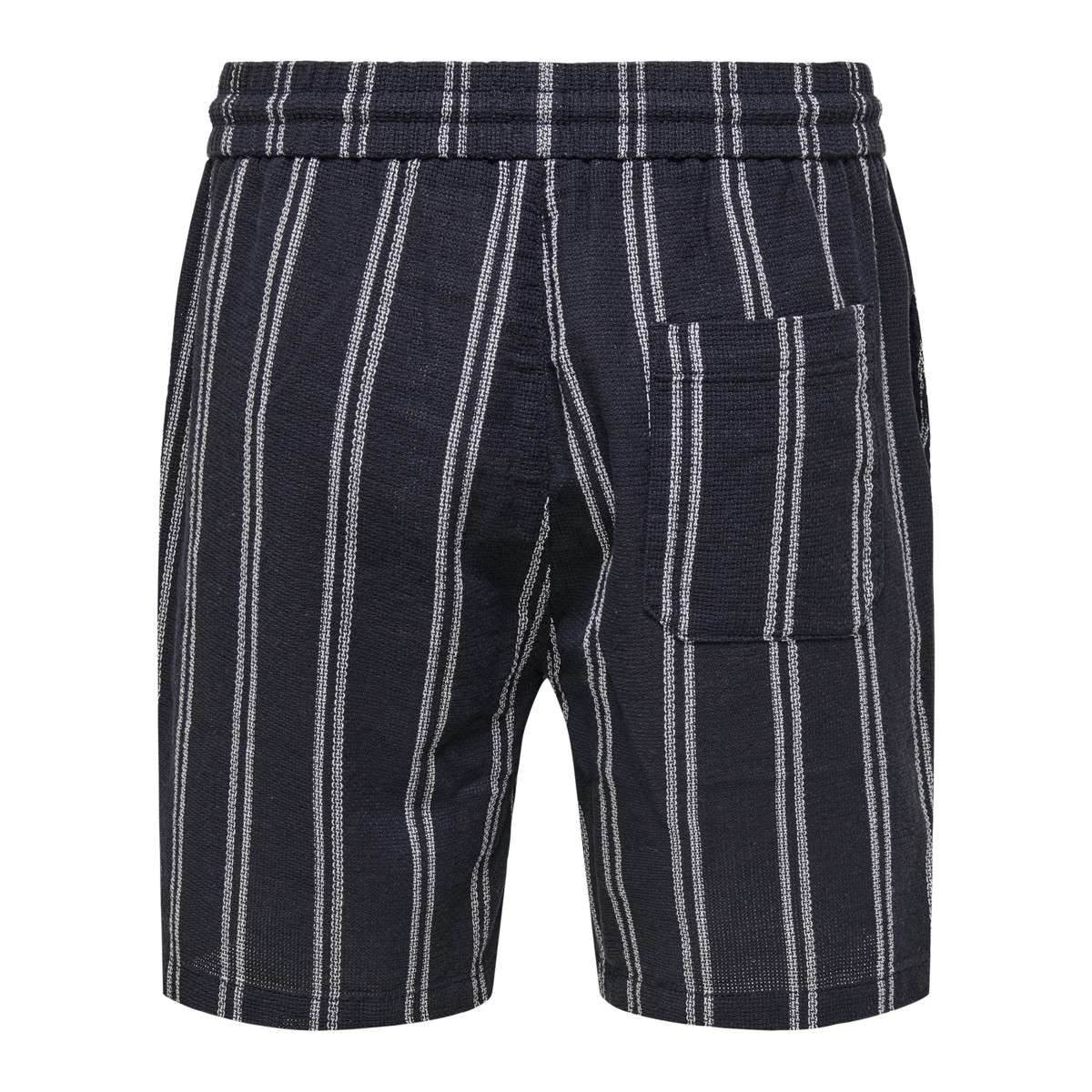 Shorts Short à rayures droit ONSTREV LIFE REG STRU STRIPE SHORTS NOOS - 22026950 homme bleu Only & Sons Shorts Short à rayures droit ONSTREV LIFE REG STRU STRIPE SHORTS NOOS - 22026950 homme bleu Bleu