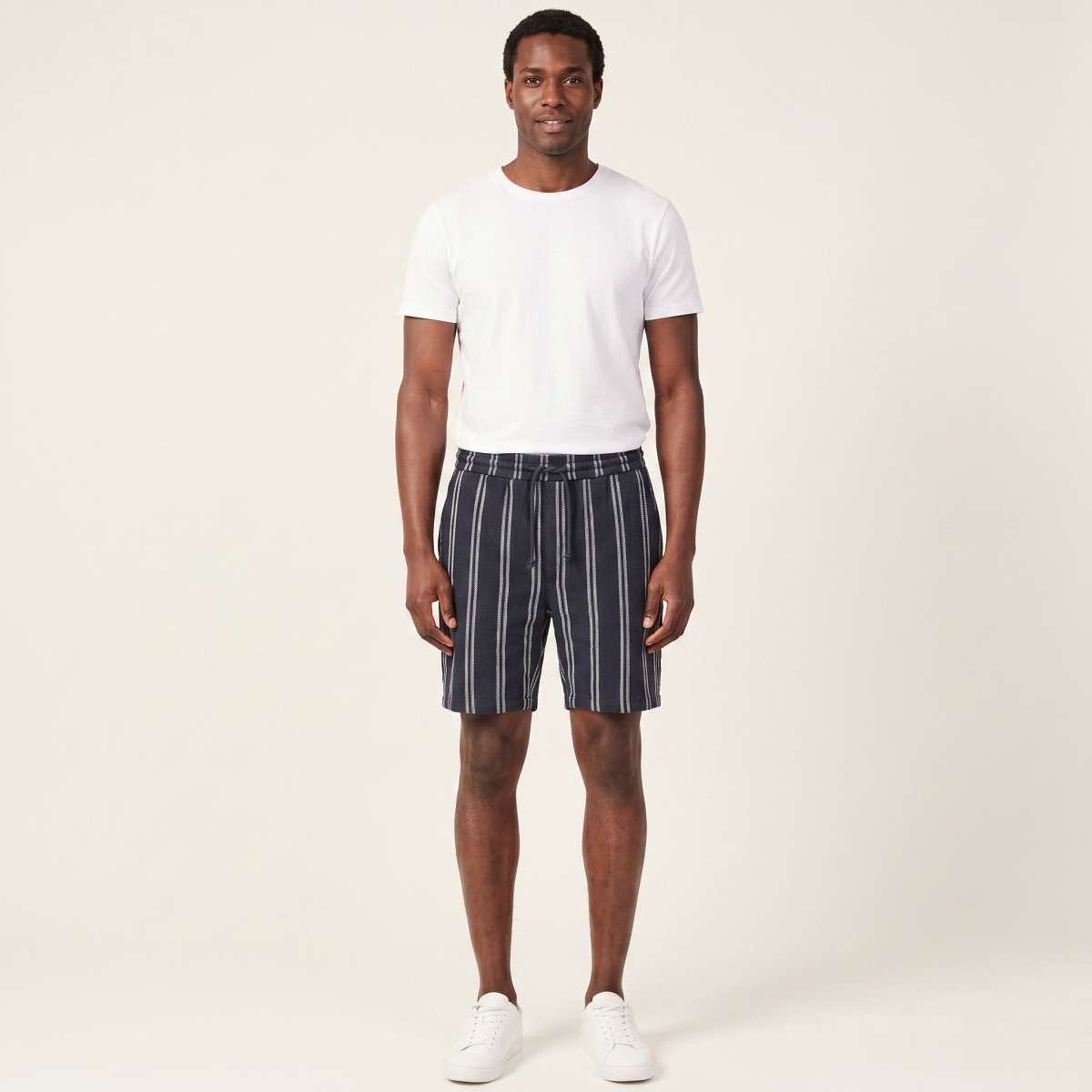 Shorts Short à rayures droit ONSTREV LIFE REG STRU STRIPE SHORTS NOOS - 22026950 homme bleu Only & Sons Shorts Short à rayures droit ONSTREV LIFE REG STRU STRIPE SHORTS NOOS - 22026950 homme bleu Bleu
