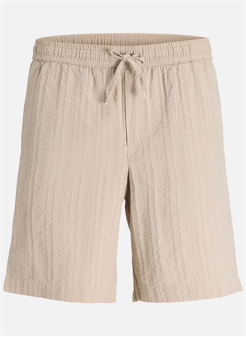 Jack & Jones Shorts Short coton droit - 12289531 homme beige