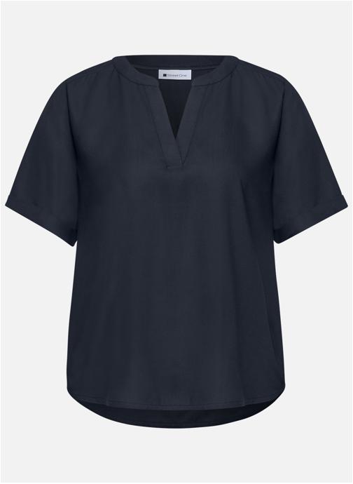 Street One Blouses Chemisier droit - 346422 femme bleu