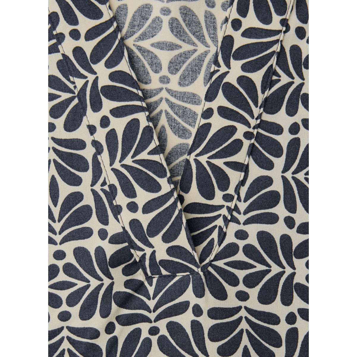 Blouses Blouse à motifs droite - 346439 femme bleu Street One Blouses Blouse à motifs droite - 346439 femme bleu Bleu