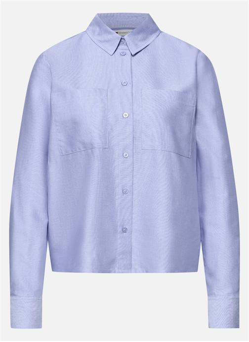 Street One Blouses Chemisier droit - 346364 femme bleu
