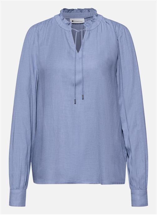 Street One Blouses Blouse droite - 346374 femme bleu