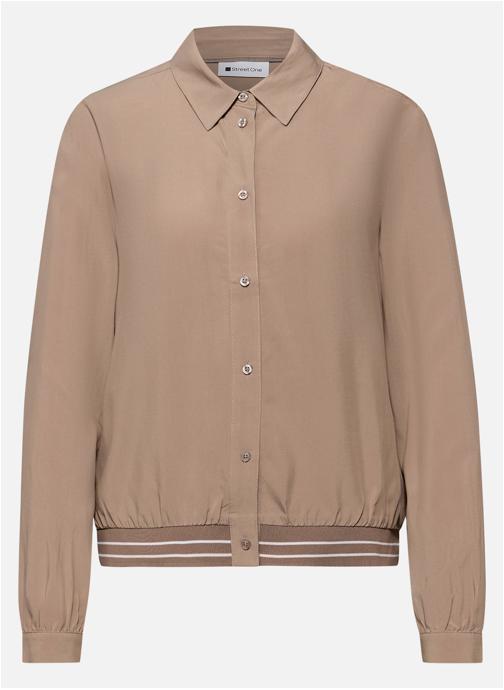 Street One Blouses Blouse droite - 346365 femme marron