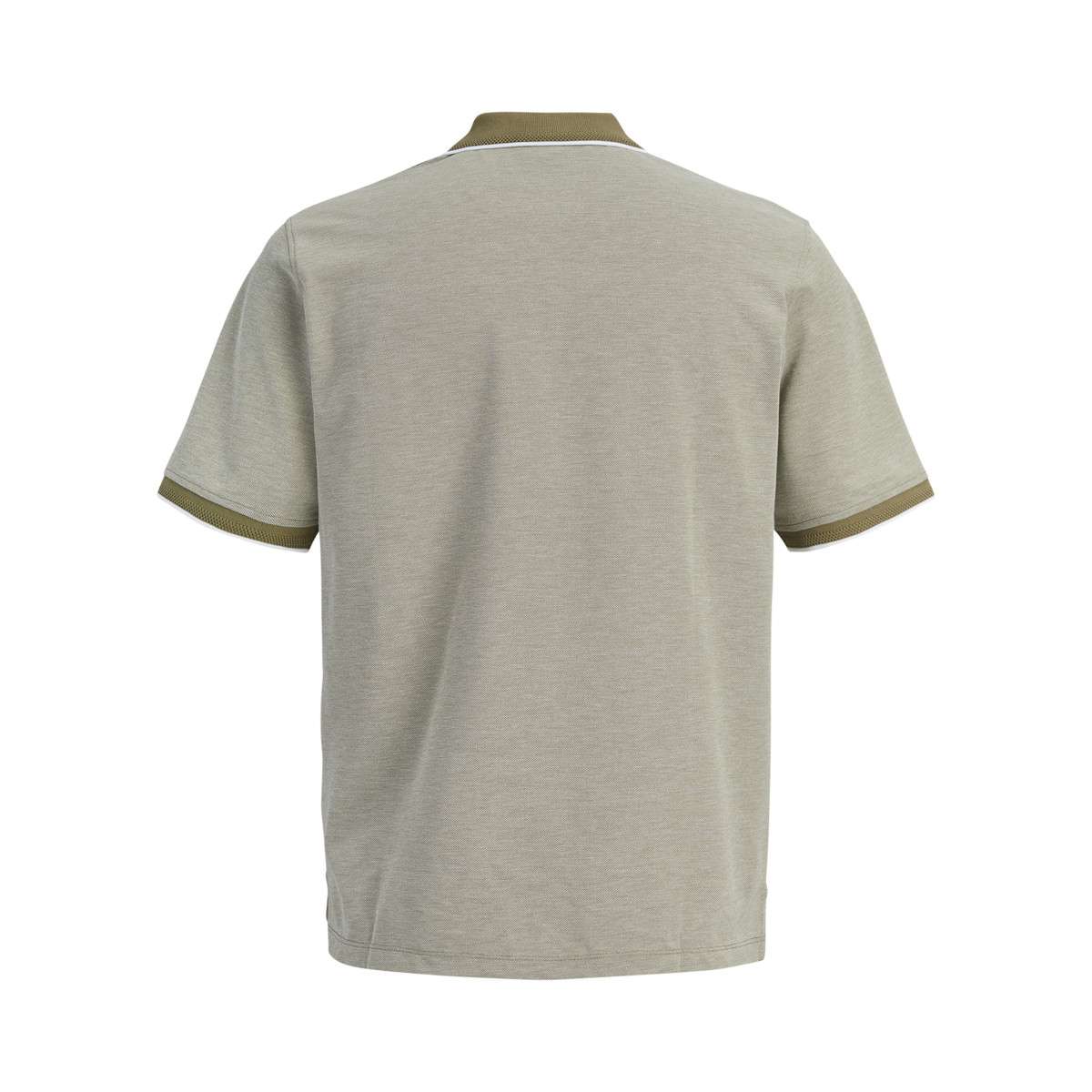 Polos Polo droit - 12292225 homme vert Jack & Jones Plus Polos Polo droit - 12292225 homme vert Vert