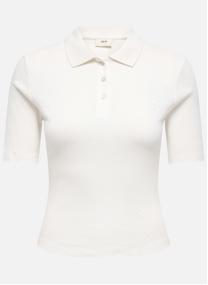 Polos Polo coton biologique droit - 15355513 femme blanc JDY Polos Polo coton biologique droit - 15355513 femme blanc Blanc
