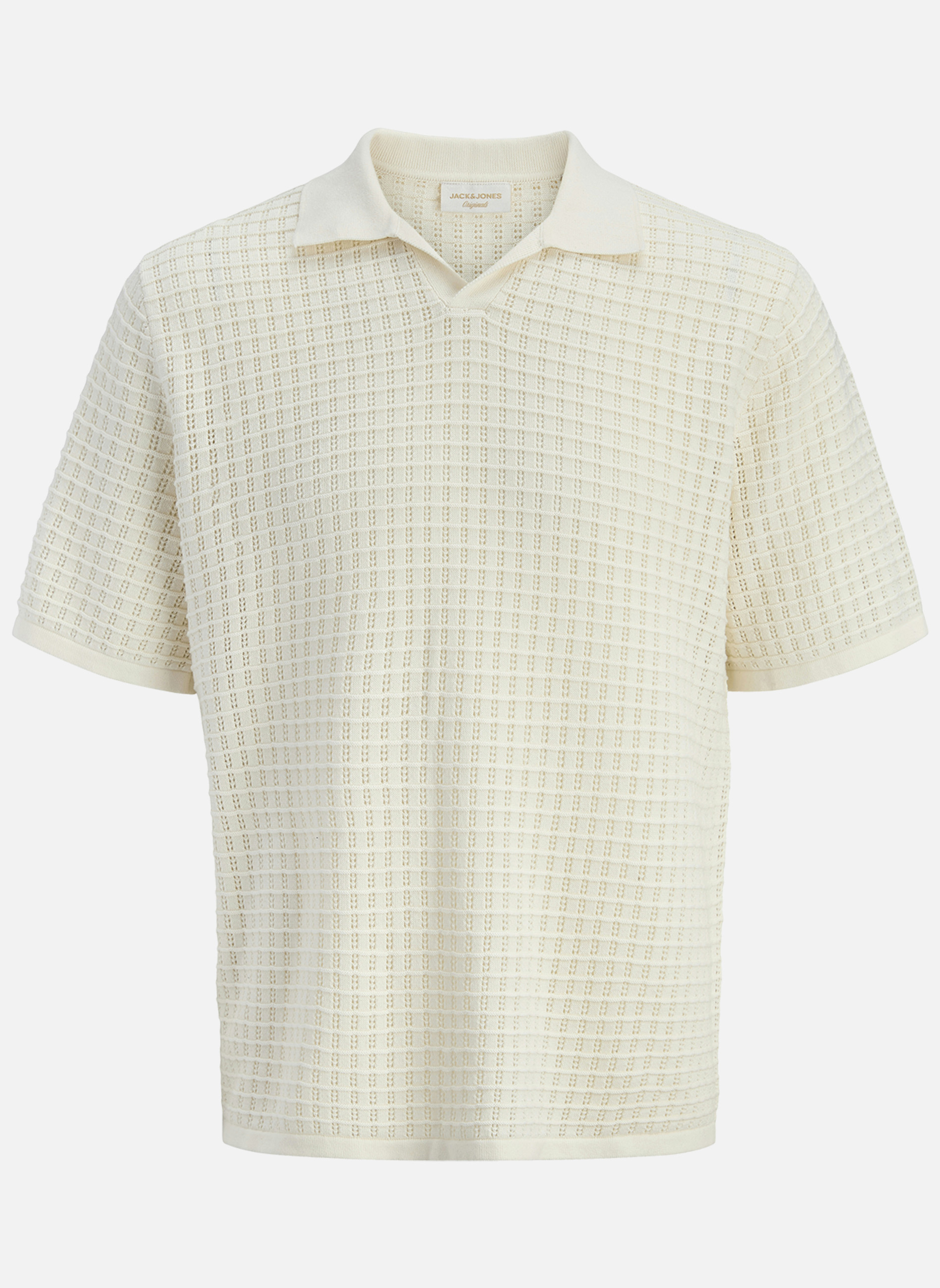 Polos Polo coton biologique droit - 12291422 homme blanc Jack & Jones Polos Polo coton biologique droit - 12291422 homme blanc Blanc