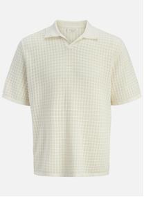 Polos Polo coton biologique droit - 12291422 homme blanc Jack & Jones Polos Polo coton biologique droit - 12291422 homme blanc Blanc