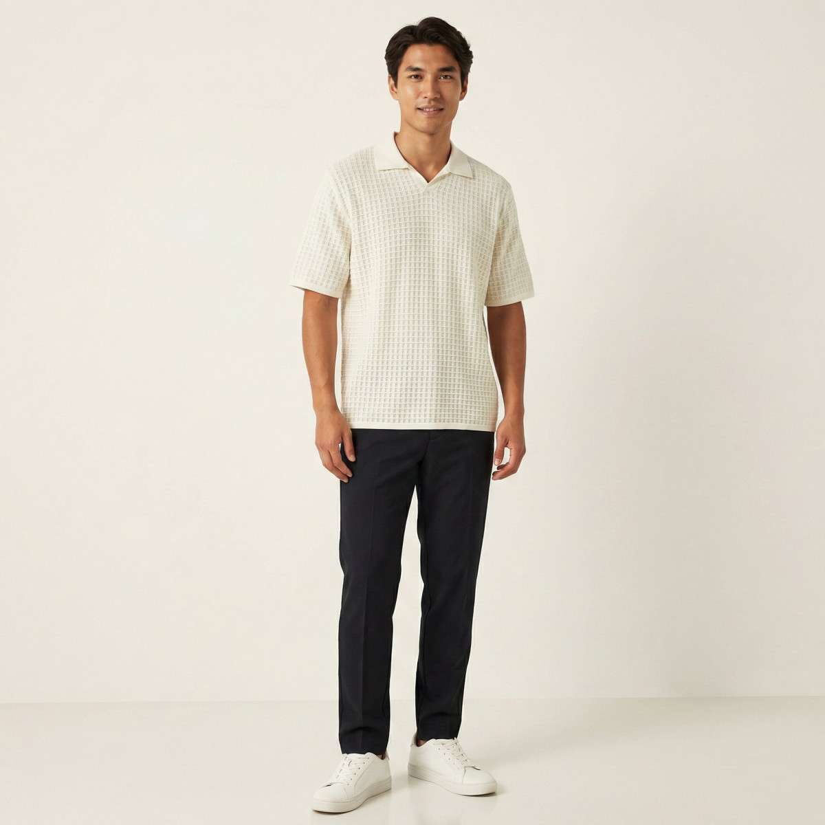 Polos Polo coton biologique droit - 12291422 homme blanc Jack & Jones Polos Polo coton biologique droit - 12291422 homme blanc Blanc