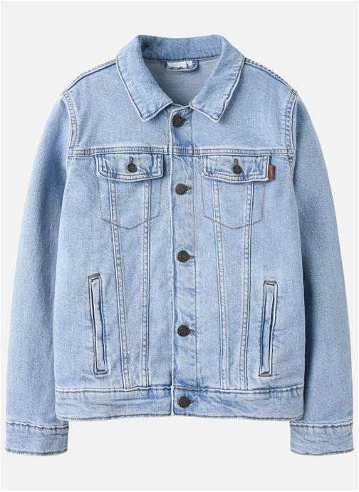Name it Vestes en jean Blouson en jean droit - 13241461 garçon bleu