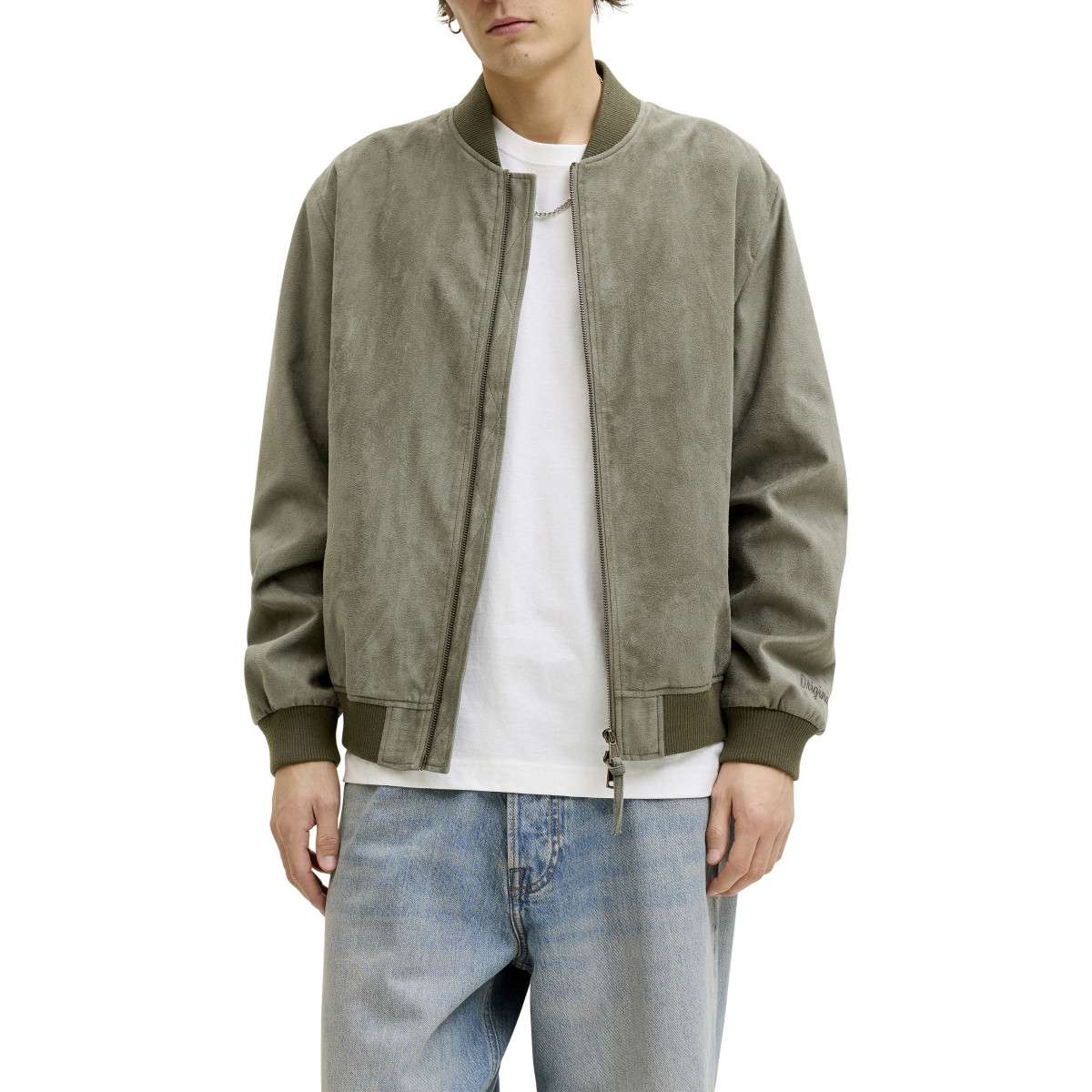 Vestes Bomber ajustée - 12291792 homme vert Jack & Jones Vestes Bomber ajustée - 12291792 homme vert Vert