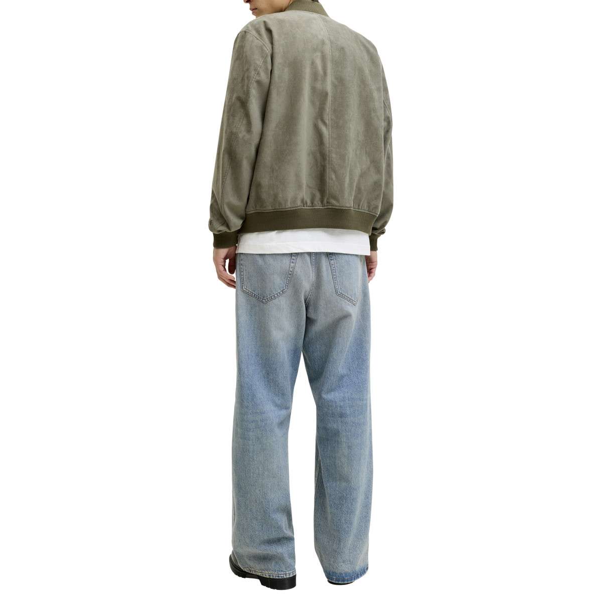 Vestes Bomber ajustée - 12291792 homme vert Jack & Jones Vestes Bomber ajustée - 12291792 homme vert Vert