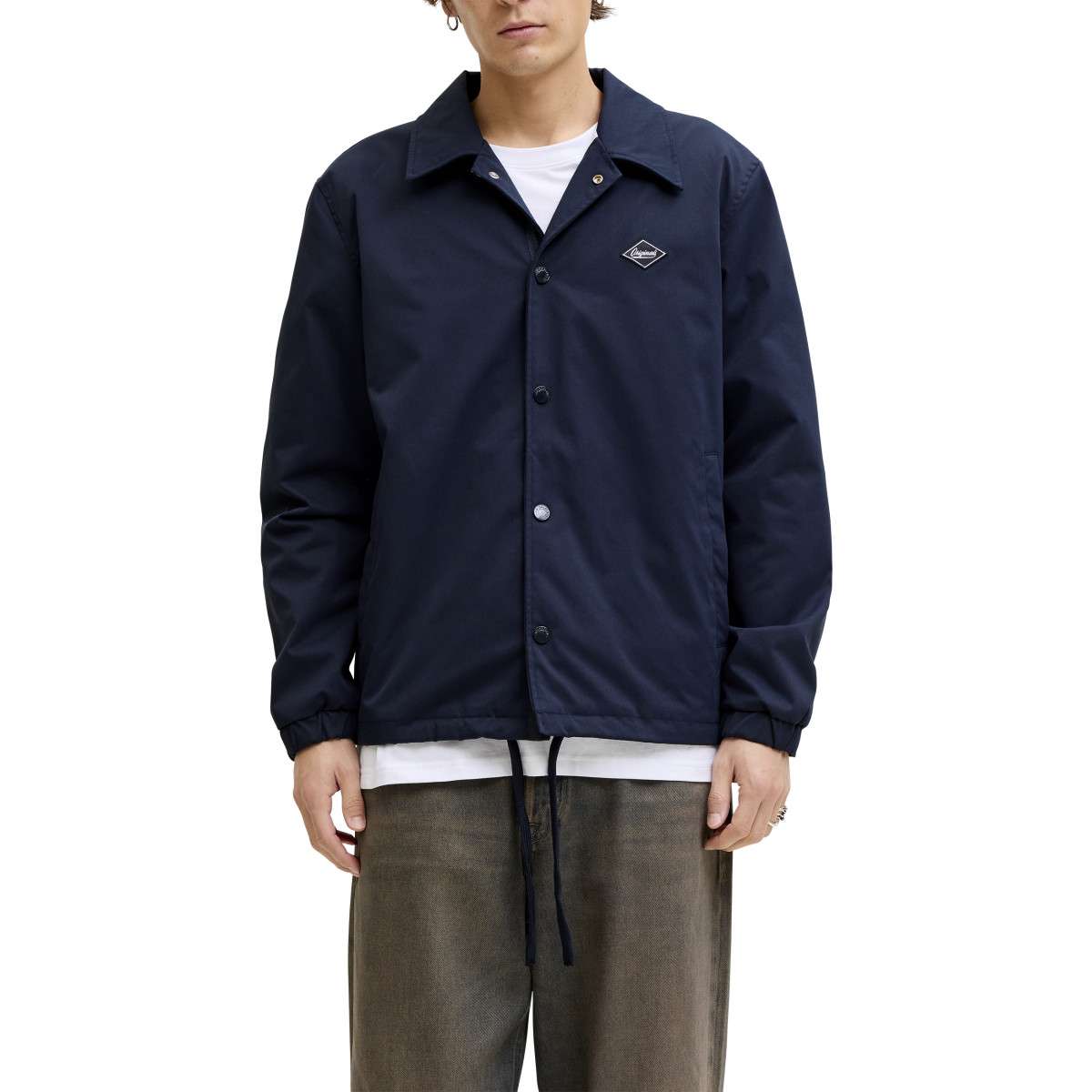 Blousons Blouson ajustée - 12291663 homme bleu Jack & Jones Blousons Blouson ajustée - 12291663 homme bleu Bleu